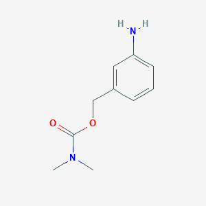 (3-Aminophenyl)methyl dimethylcarbamate