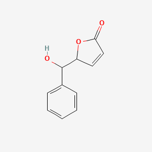 2(5H)-Furanone, 5-(hydroxyphenylmethyl)-