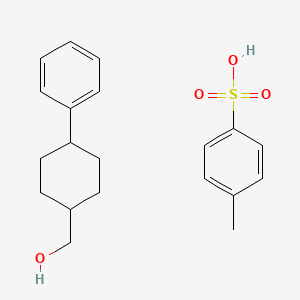 4-Methylbenzenesulfonic acid;(4-phenylcyclohexyl)methanol