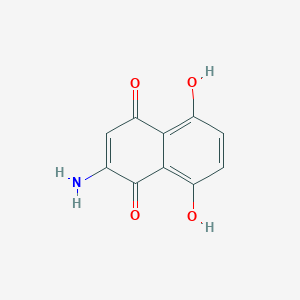 2-Amino-5,8-dihydroxy-1,4-naphthoquinone