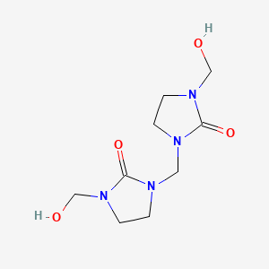 1,1'-Methylenebis[3-(hydroxymethyl)imidazolidin-2-one]