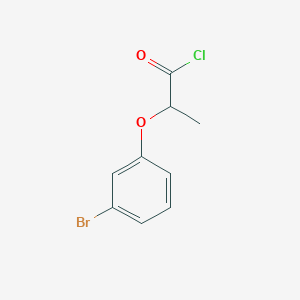 B1440839 2-(3-Bromophenoxy)propanoyl chloride CAS No. 1092300-28-1