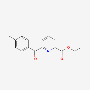 Ethyl 6-(4-methylbenzoyl)pyridine-2-carboxylate