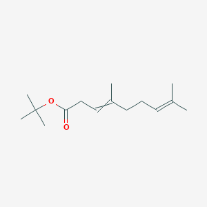 tert-Butyl 4,8-dimethylnona-3,7-dienoate