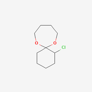 1-Chloro-7,12-dioxaspiro[5.6]dodecane