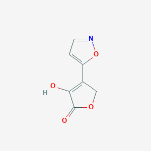 4-hydroxy-3-(1,2-oxazol-5-yl)-2H-furan-5-one