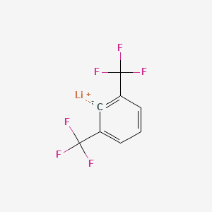 lithium;1,3-bis(trifluoromethyl)benzene-2-ide