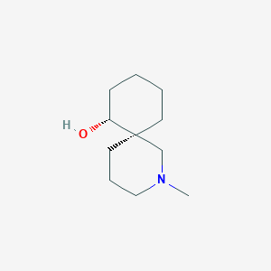 2-Azaspiro[5.5]undecan-7-ol, 2-methyl-, (6R,7R)-