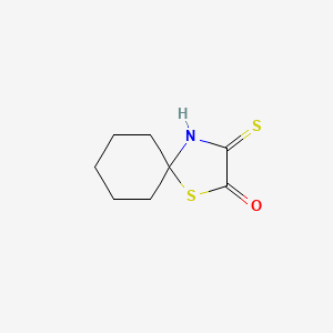 3-Sulfanylidene-1-thia-4-azaspiro[4.5]decan-2-one