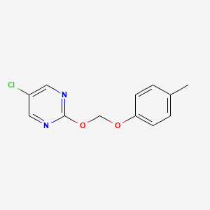 5-Chloro-2-[(4-methylphenoxy)methoxy]pyrimidine