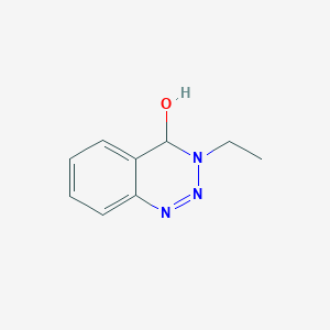 3-Ethyl-3,4-dihydro-1,2,3-benzotriazin-4-ol