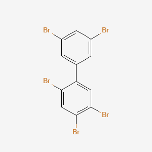 molecular formula C12H5Br5 B14409298 1,1'-Biphenyl, 2,3',4,5,5'-pentabromo- CAS No. 80407-70-1