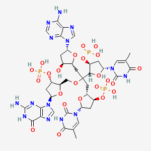 molecular formula C40H51N14O23P3 B14409311 d(A-T-G-T) CAS No. 80565-17-9