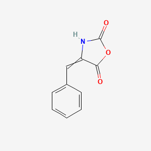 molecular formula C10H7NO3 B14409317 4-Benzylidene-1,3-oxazolidine-2,5-dione CAS No. 83791-32-6