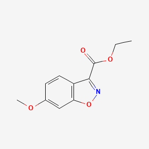 Ethyl 6-methoxybenzo[D]isoxazole-3-carboxylate