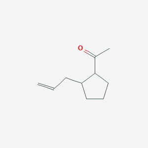 Ethanone, 1-[2-(2-propenyl)cyclopentyl]-