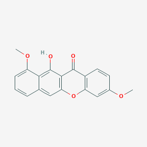 11-Hydroxy-3,10-dimethoxy-12H-benzo[b]xanthen-12-one