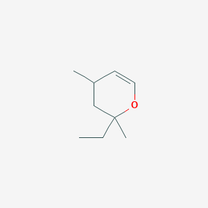 2-Ethyl-2,4-dimethyl-3,4-dihydro-2H-pyran