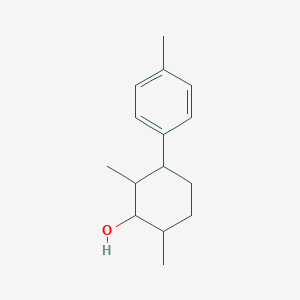 2,6-Dimethyl-3-(4-methylphenyl)cyclohexan-1-ol