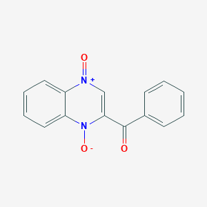 molecular formula C15H10N2O3 B14409751 3-Benzoyl-1-oxoquinoxalin-1-ium-4(1H)-olate CAS No. 86789-21-1