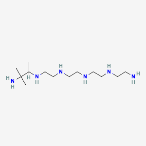 molecular formula C13H34N6 B14409777 Trimethyl-3,6,9,12-tetraazatetradecane-1,14-diamine CAS No. 85154-22-9