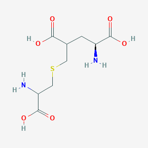 4-{[(2-Amino-2-carboxyethyl)sulfanyl]methyl}-L-glutamic acid