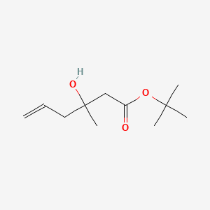 tert-Butyl 3-hydroxy-3-methylhex-5-enoate