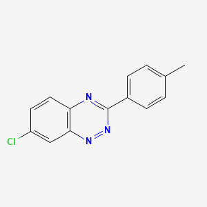 7-Chloro-3-(4-methylphenyl)-1,2,4-benzotriazine