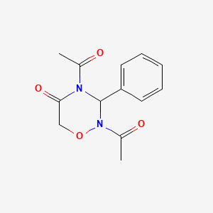 2,4-Diacetyl-3-phenyl-1,2,4-oxadiazinan-5-one