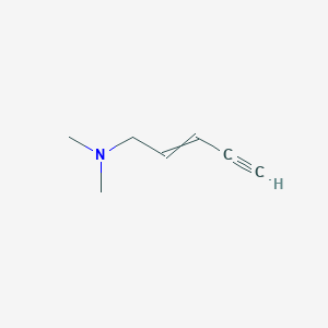 N,N-Dimethylpent-2-en-4-yn-1-amine