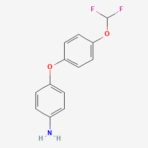 4-[4-(Difluoromethoxy)phenoxy]aniline