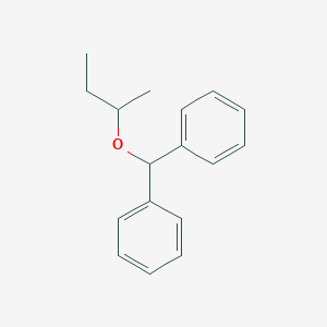 1,1'-{[(Butan-2-yl)oxy]methylene}dibenzene