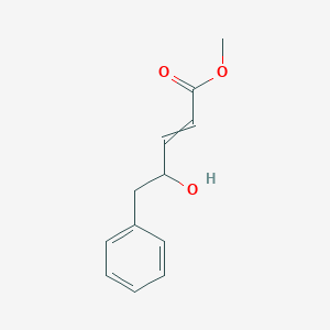 Methyl 4-hydroxy-5-phenylpent-2-enoate