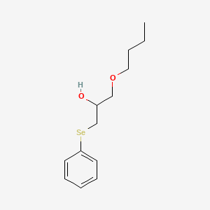 1-Butoxy-3-(phenylselanyl)propan-2-OL