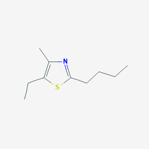 2-Butyl-5-ethyl-4-methyl-1,3-thiazole