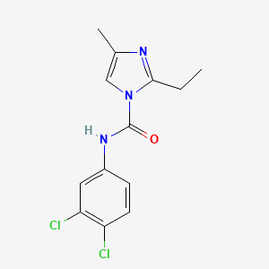 N-(3,4-Dichlorophenyl)-2-ethyl-4-methyl-1H-imidazole-1-carboxamide