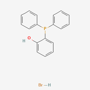 2-Diphenylphosphanylphenol;hydrobromide