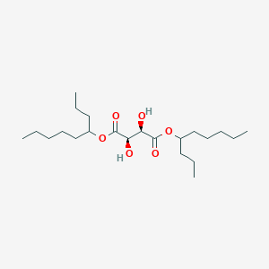 dinonan-4-yl (2R,3R)-2,3-dihydroxybutanedioate