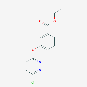 Ethyl 3-(6-chloropyridazin-3-yloxy)benzoate