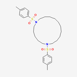 1,7-Bis(4-methylbenzene-1-sulfonyl)-1,7-diazacycloheptadecane