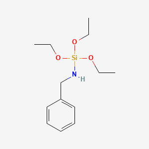 molecular formula C13H23NO3Si B14410158 N-Benzyl-1,1,1-triethoxysilanamine CAS No. 87498-95-1