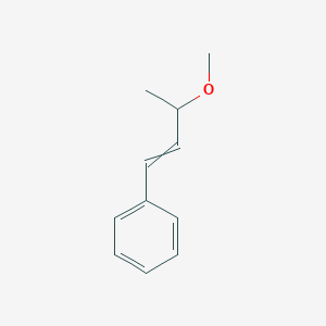 molecular formula C11H14O B14410195 (3-Methoxybut-1-en-1-yl)benzene CAS No. 83320-37-0