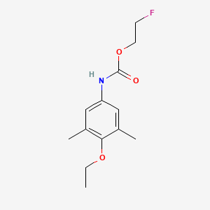 2-Fluoroethyl (4-ethoxy-3,5-dimethylphenyl)carbamate