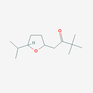 1-(5-Isopropyltetrahydro-2-furanyl)-3,3-dimethyl-2-butanone