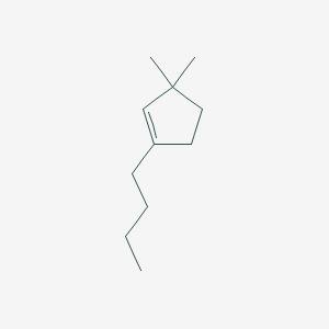 1-Butyl-3,3-dimethylcyclopent-1-ene