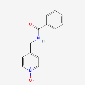 N-[(1-Oxo-1lambda~5~-pyridin-4-yl)methyl]benzamide