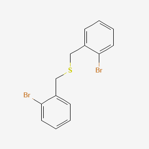 molecular formula C14H12Br2S B14410330 2-Bromobenzyl thioether CAS No. 84035-84-7