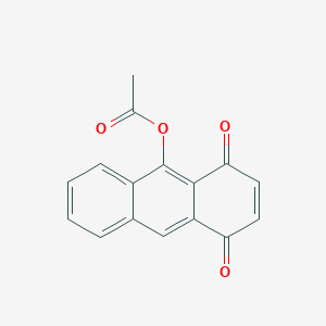 9-Acetoxy-1,4-anthraquinone