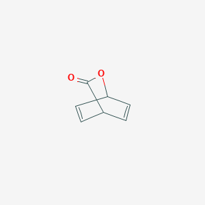 molecular formula C7H6O2 B14410390 2-Oxabicyclo[2.2.2]octa-5,7-dien-3-one CAS No. 82313-43-7