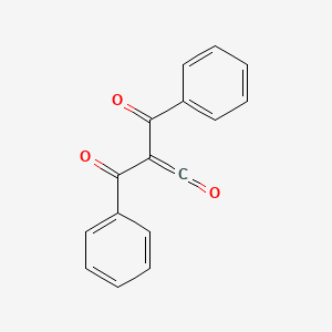 molecular formula C16H10O3 B14410403 2-Benzoyl-3-phenylprop-1-ene-1,3-dione CAS No. 85601-40-7